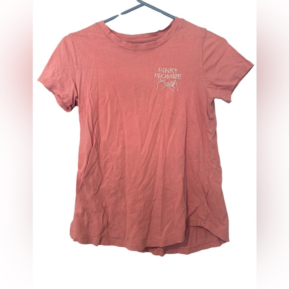 Pinky Promise Women's Pink T-Shirt, Old Navy, XS